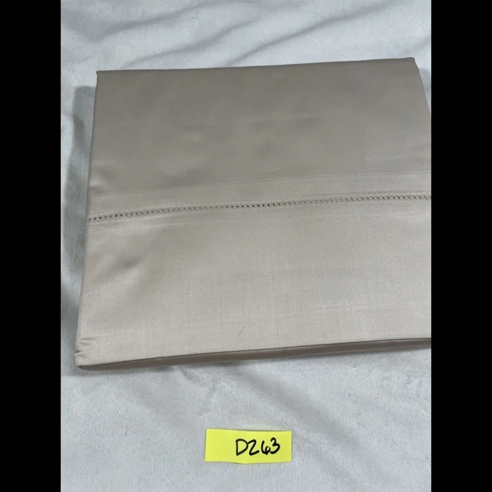 NIB‎ [ King ] 600TC Cotton Flat Sheet for Hudson Park in Plumice